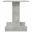 Endebord Beton Grå 44,5 x 45 x 55 cm Konstrueret træ