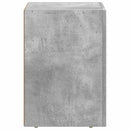 Sengebord 2 pcs Beton Grå 29,5 x 33,5 x 50 cm Konstrueret træ