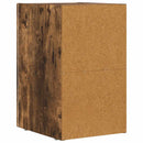 Sengebord Røget eg 29,5 x 33,5 x 50 cm Konstrueret træ