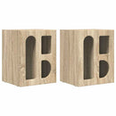 Sengebord ELST 2 stk. Sonoma eg 40 x 35 x 50 cm Konstrueret træ