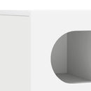 TV-skab Hvid 100 x 35 x 40 cm Konstrueret træ