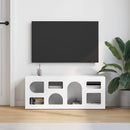 TV-skab Hvid 100 x 35 x 40 cm Konstrueret træ