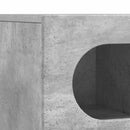 TV-skab Beton Grå 100 x 35 x 40 cm Konstrueret træ