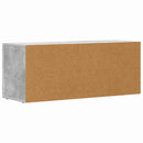 TV-skab Beton Grå 100 x 35 x 40 cm Konstrueret træ