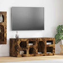 TV-skab Røget eg 100 x 35 x 40 cm Konstrueret træ