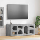 TV-skab Grå Sonoma 100 x 35 x 40 cm Konstrueret træ