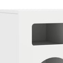 TV-skab Hvid 80 x 35 x 40 cm Konstrueret træ