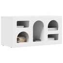 TV-skab Hvid 80 x 35 x 40 cm Konstrueret træ