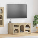 TV-skab Sonoma eg 80 x 35 x 40 cm Konstrueret træ