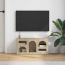 TV-skab Sonoma eg 80 x 35 x 40 cm Konstrueret træ