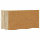 TV-skab Sonoma eg 80 x 35 x 40 cm Konstrueret træ