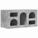 TV-skab Beton Grå 80 x 35 x 40 cm Konstrueret træ