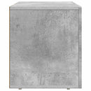 TV-skab Beton Grå 80 x 35 x 40 cm Konstrueret træ
