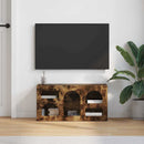 TV-skab Røget eg 80 x 35 x 40 cm Konstrueret træ