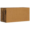TV-skab Røget eg 80 x 35 x 40 cm Konstrueret træ