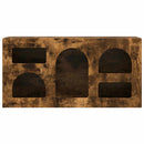 TV-skab Røget eg 80 x 35 x 40 cm Konstrueret træ