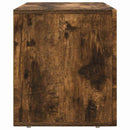 TV-skab Røget eg 80 x 35 x 40 cm Konstrueret træ