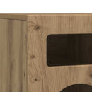 TV-skab Artisan Egetræ 80 x 35 x 40 cm Konstrueret træ