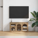 TV-skab Artisan Egetræ 80 x 35 x 40 cm Konstrueret træ