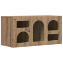 TV-skab Artisan Egetræ 80 x 35 x 40 cm Konstrueret træ