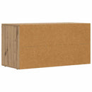 TV-skab Artisan Egetræ 80 x 35 x 40 cm Konstrueret træ