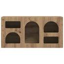 TV-skab Artisan Egetræ 80 x 35 x 40 cm Konstrueret træ