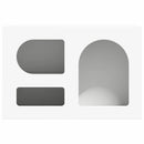 TV-skab Hvid 60 x 35 x 40 cm Konstrueret træ