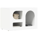 TV-skab Hvid 60 x 35 x 40 cm Konstrueret træ