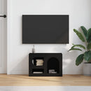 TV-skab Sort 60 x 35 x 40 cm Konstrueret træ