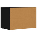 TV-skab Sort 60 x 35 x 40 cm Konstrueret træ