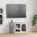 TV-skab Beton Grå 60 x 35 x 40 cm Konstrueret træ