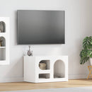 TV-skab Høj gloss hvid 60 x 35 x 40 cm Konstrueret træ