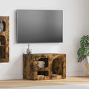 TV-skab Røget eg 60 x 35 x 40 cm Konstrueret træ