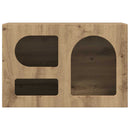 TV-skab Artisan Egetræ 60 x 35 x 40 cm Konstrueret træ