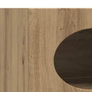 Sideboard Artisan Egetræ 40 x 35 x 100,5 cm Konstrueret træ