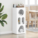 Sideboard Hvid 40 x 35 x 100.5 cm Konstrueret træ