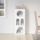 Sideboard Hvid 40 x 35 x 100.5 cm Konstrueret træ