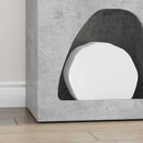 Sideboard Beton Grå 40 x 35 x 100.5 cm Konstrueret træ