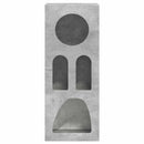 Sideboard Beton Grå 40 x 35 x 100.5 cm Konstrueret træ