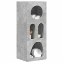 Sideboard Beton Grå 40 x 35 x 100.5 cm Konstrueret træ