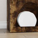 Sideboard Røget eg 40 x 35 x 100.5 cm Konstrueret træ