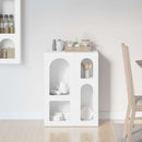 Sideboard ELST Hvid 59 x 35 x 80.5 cm Konstrueret træ