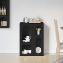 Sideboard ELST Sort 59 x 35 x 80.5 cm Konstrueret træ