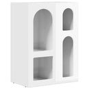 Sideboard Høj gloss hvid 59 x 35 x 80.5 cm Konstrueret træ
