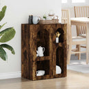 Sideboard Røget eg 59 x 35 x 80.5 cm Konstrueret træ