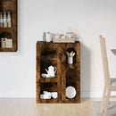 Sideboard Røget eg 59 x 35 x 80.5 cm Konstrueret træ