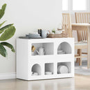Sideboard Hvid 80,5 x 35 x 59 cm Konstrueret træ