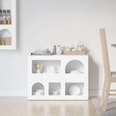 Sideboard Hvid 80,5 x 35 x 59 cm Konstrueret træ