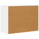 Sideboard Hvid 80,5 x 35 x 59 cm Konstrueret træ