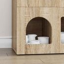 Sideboard ELST Sonoma eg 80,5 x 35 x 59 cm Konstrueret træ